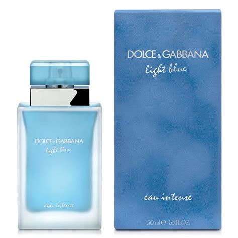 dolce gabbana light blue eau intense edp 50ml|dolce gabbana light blue intense men.